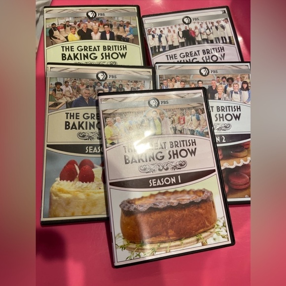 The Great British Baking Show Seasons 1-5 DVD Rare PBS 1 2 3 4 5 - Picture 1 of 15